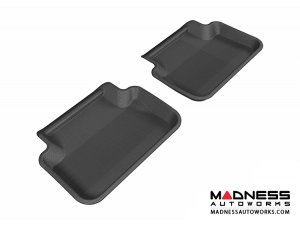 Audi A4/ S4/ RS4 Floor Mats (Set of 2) - Rear - Black by 3D MAXpider (2009-2015)